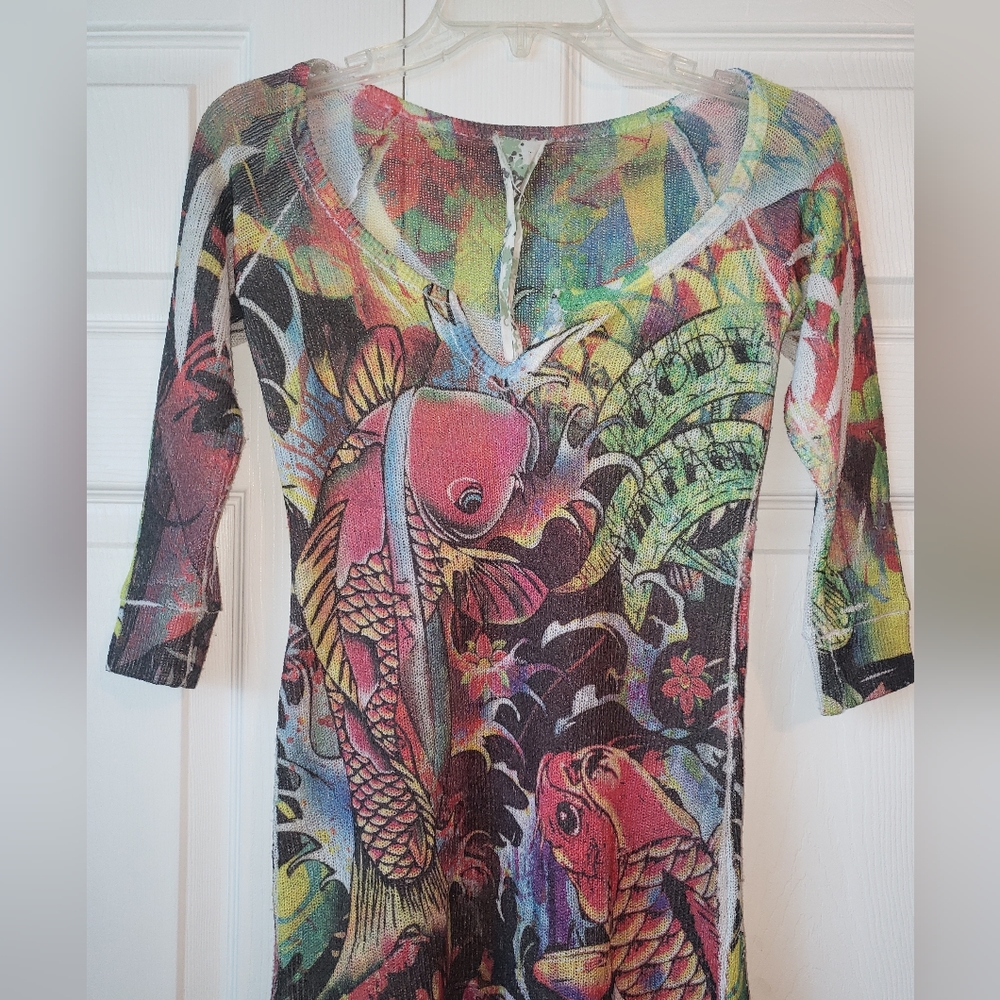 Tattoo Knit Top